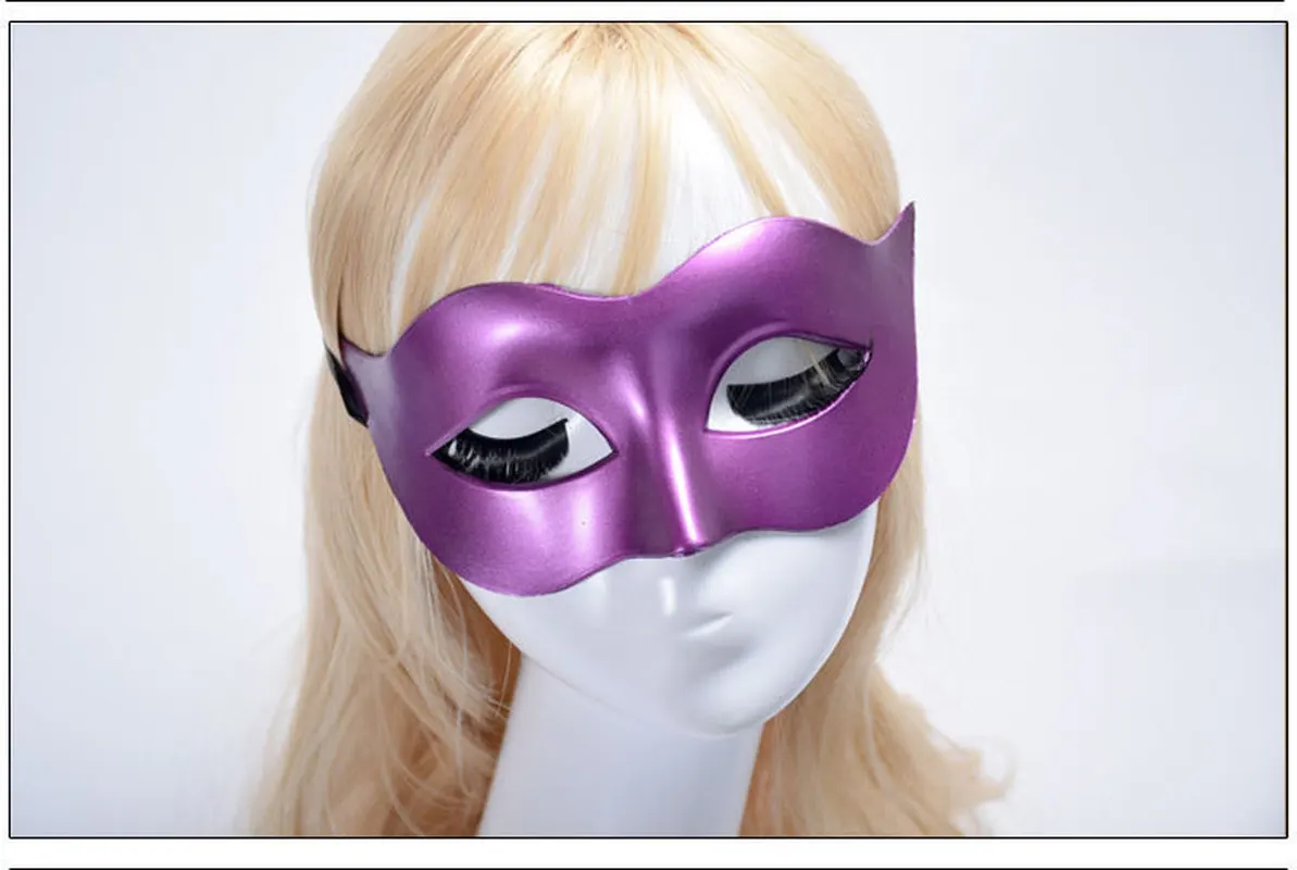 10 шт./лот Черная Женская маскарадная Красивая окрашенная маска для макияжа с