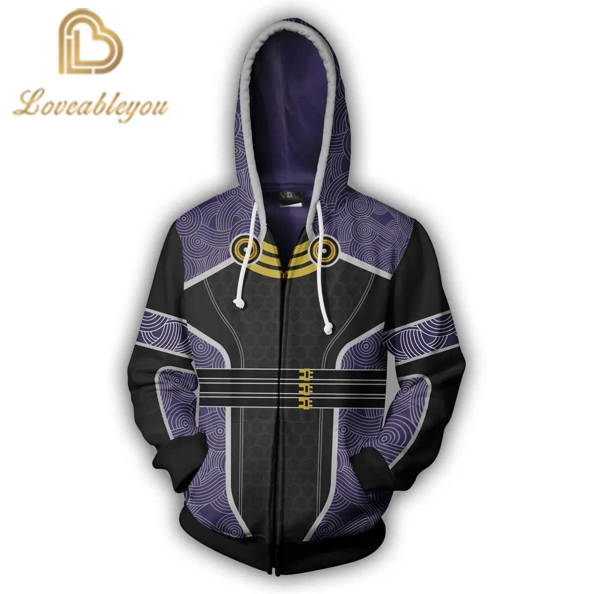 Куртка с эффектом игры одежда N7 мужская толстовка капюшоном на молнии осенняя