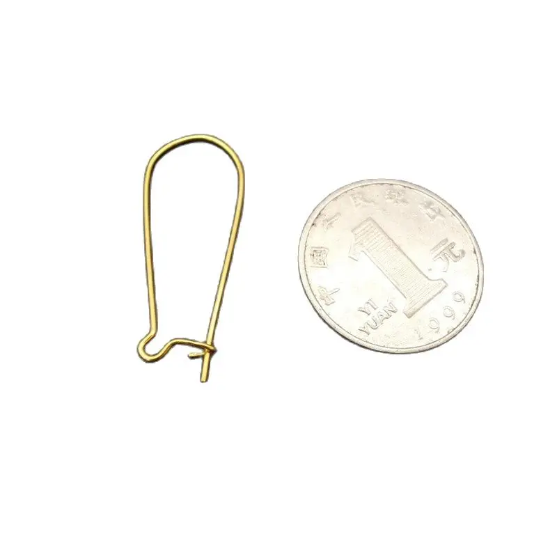 

Серьги-кольца U-образные золотистые, 30/35 мм, 50 шт.