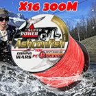 Рыболовная плетеная леска, 300 м, 328 ярдов, 20-0,16 фунтов, 2,0-мм