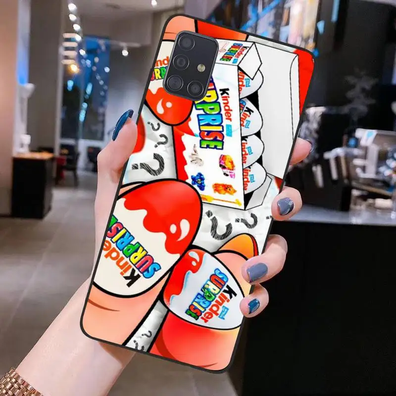 

HUAGETOP Kinder Joy surprise egg Phone Case for Samsung S20 plus Ultra S6 S7 edge S8 S9 plus S10 5G lite 2020