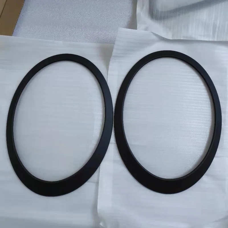 Черный матовый автомобильный молдинг для фары обшивки кольца наклейки Mini Cooper R50