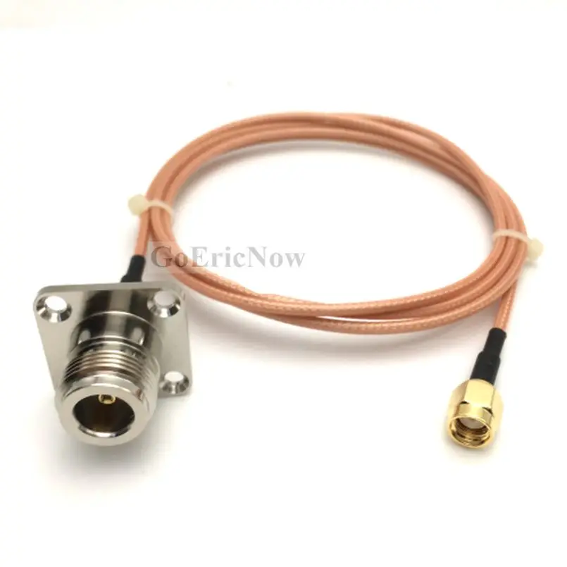 5pcs RF Coaxial 50ohm N Female Flange to Straight /Right Angle SMA/RP SMA Female/ Male RG316 Cable Connector (15cm) - купить по