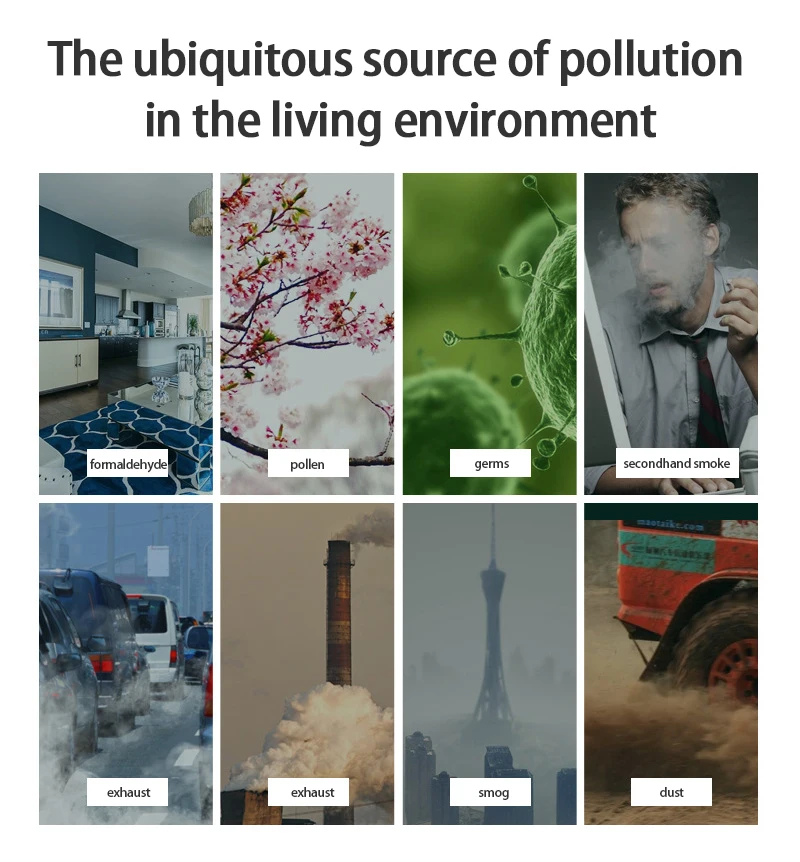 

Portable Negative Ion Air Purifier With Clip Hanging neck lapel air purifier portable negative ion carry-on clip-on purifier