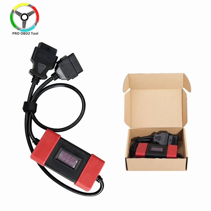 Качественный дизельный адаптер для тяжелых грузовиков от 12 В до 24 кабель X431