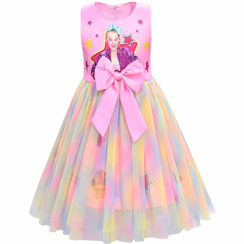 Детское бальное платье JoJo Siwa для девочек Платье-пачка с единорогом Модные