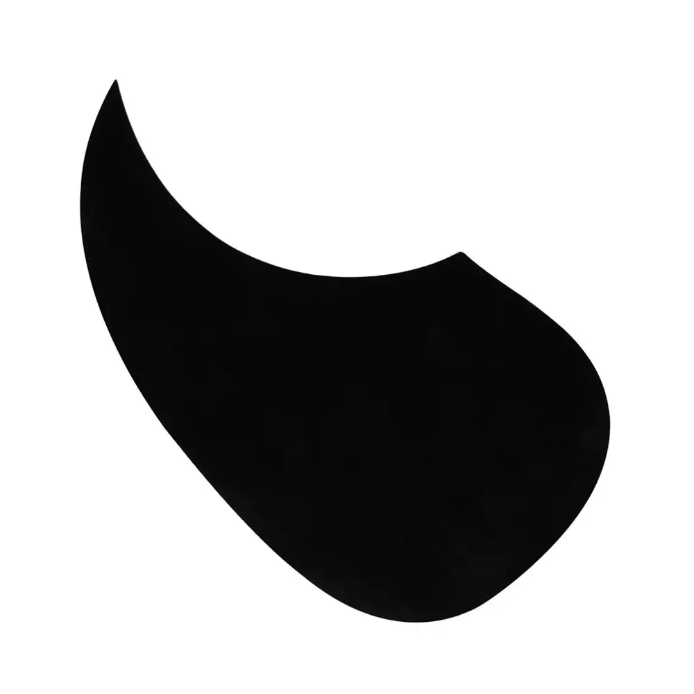 Новинка 10 шт. черная ударопрочная Акустическая гитара защита от царапин пластина