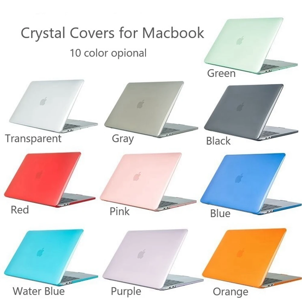 

Чехол для ноутбука Apple, тонкий прозрачный чехол для компьютера Macbook Air 13 12 11 Macbook Pro 13 15 16, чехол для macbook Retina