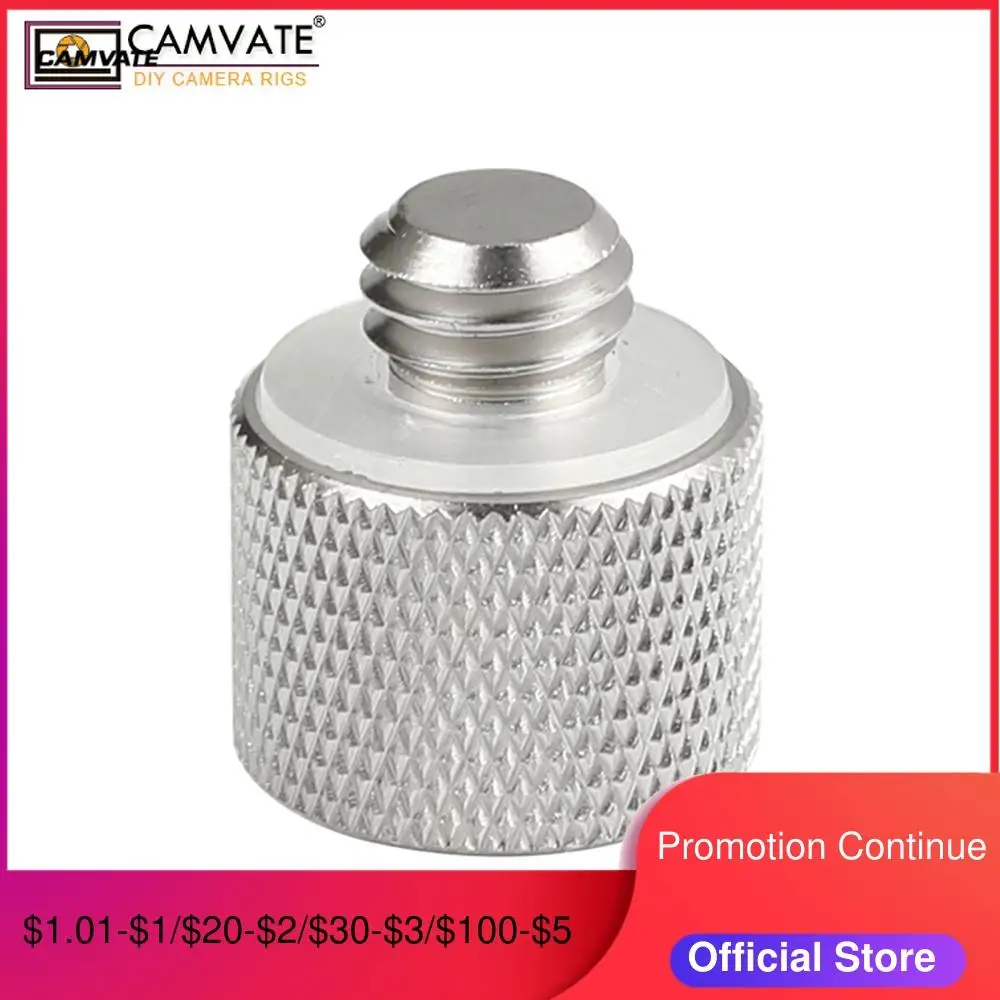 Подставка для микрофона CAMVATE крепление 5/8 27 гнездо до 3/8 16 камеры Studio C0987|studio camera