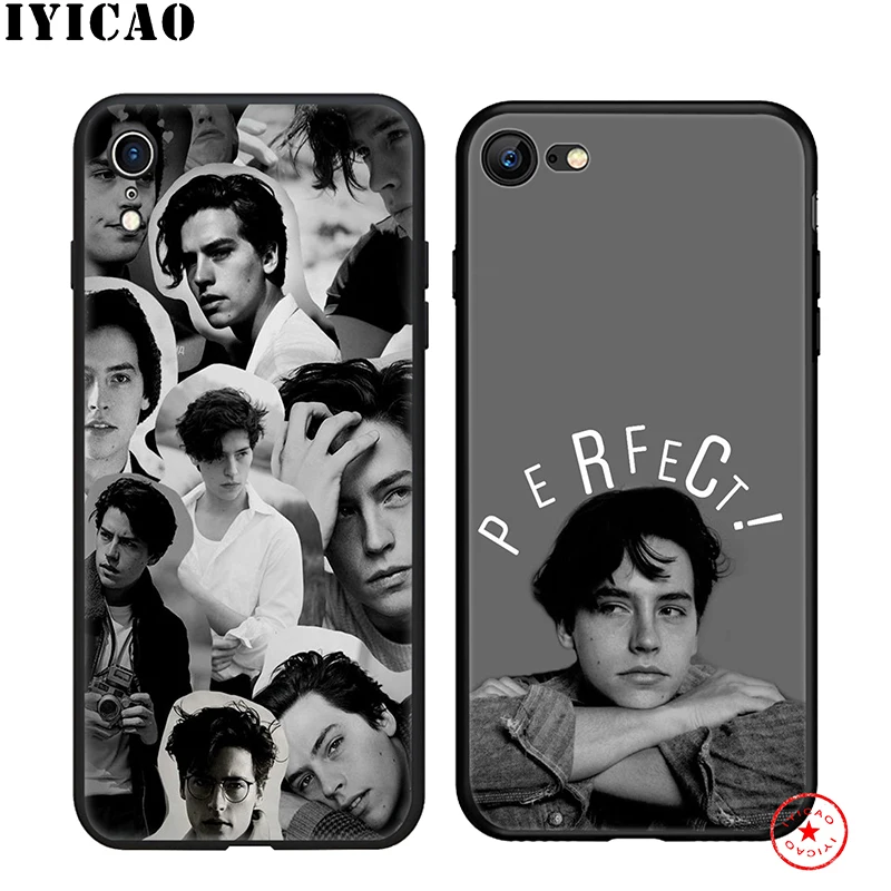 Мягкий чехол для телефона IYICAO Cole Sprouse ривердейл iPhone 11 Pro XR X XS Max 6 6S 7 8 Plus 5 5S SE из