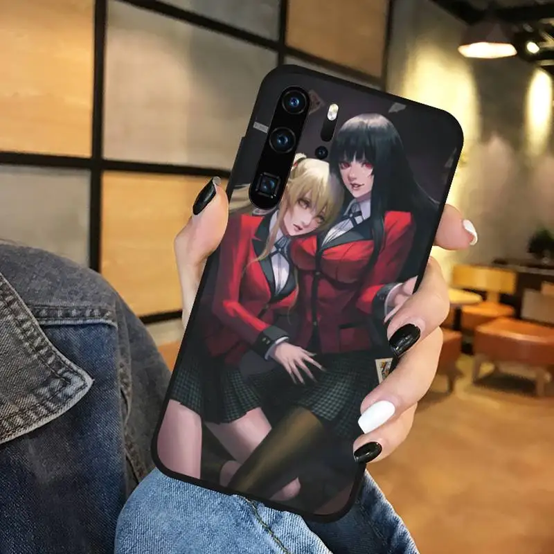 

anime cartoon Kakegurui Phone Case For Huawei honor Mate P 9 10 20 30 40 Pro 10i 7 8 a x Lite nova 5t