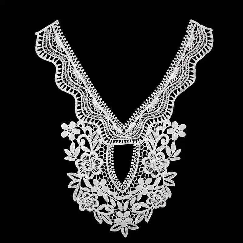 Воротник для шеи с рельефным тиснением съемные воротники сделай сам