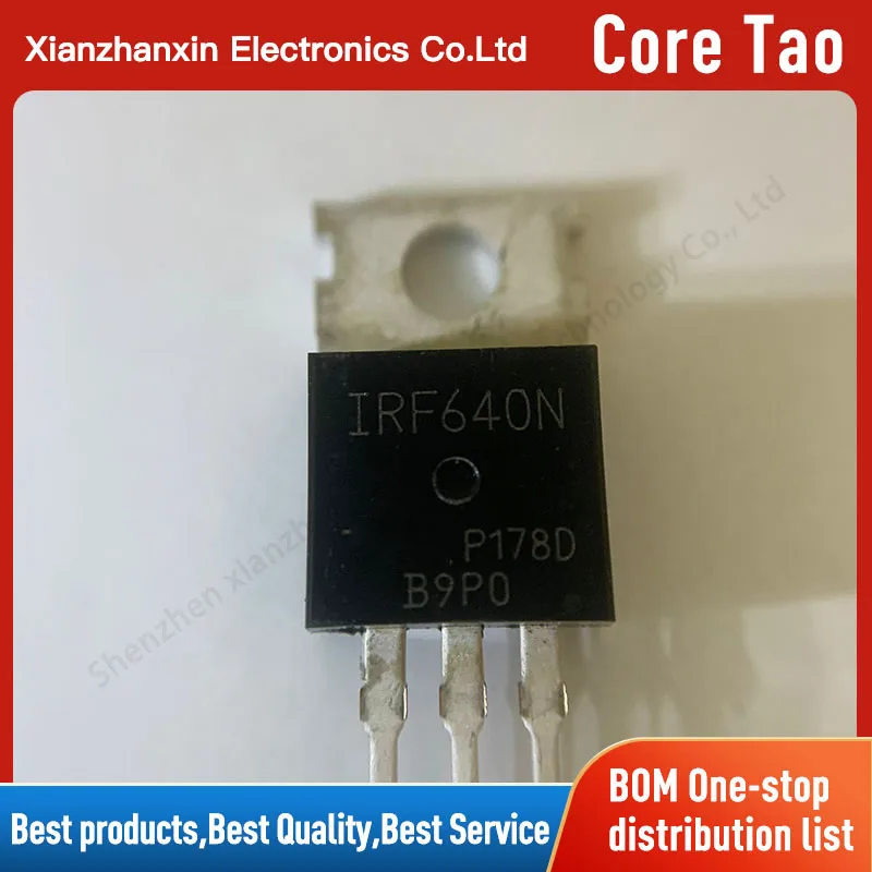 

5PCS/LOT IRF640 IRF640N TO-220 MOSFET Field effect tube 200V/18A N channel