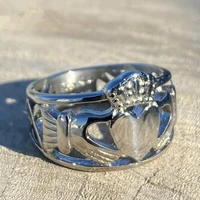 i fdlk new fashion crown shape zircon crystal ring women bridal jewelry engagement party rhinestone ring