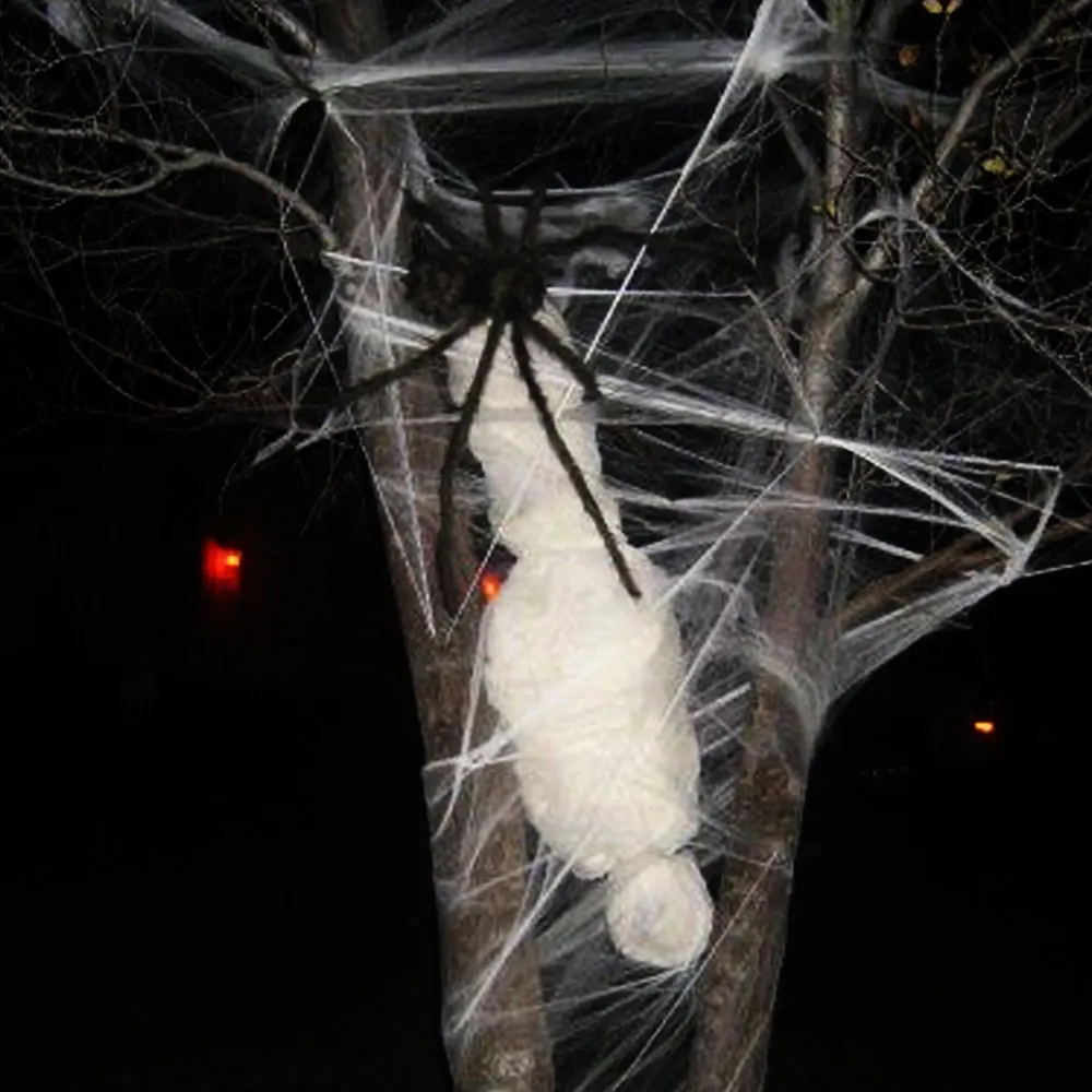 Паук веб триангуляция Хэллоуин наружное украшение реквизит Моделирование