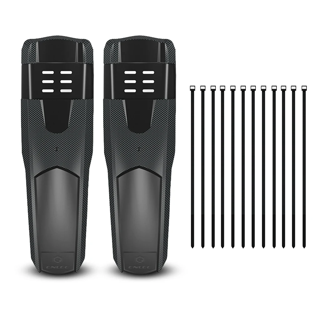 Mudguards Water-lock Front Rear Bike Mud Fenders Plastic Tire Wheel Cycling Wings Protector Bicycle Accessories