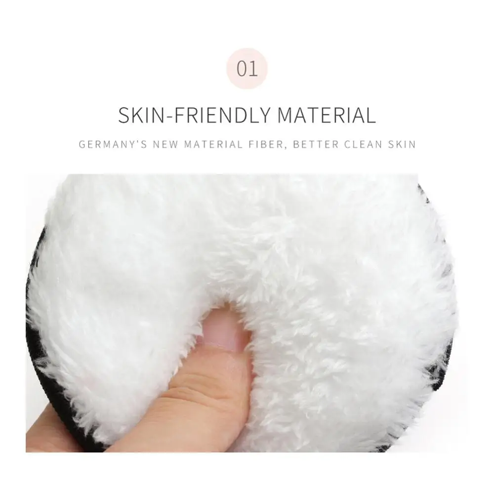 2 шт макияж спонж для снятия красоты круглый пудра лица чистый мягкий хлопковый