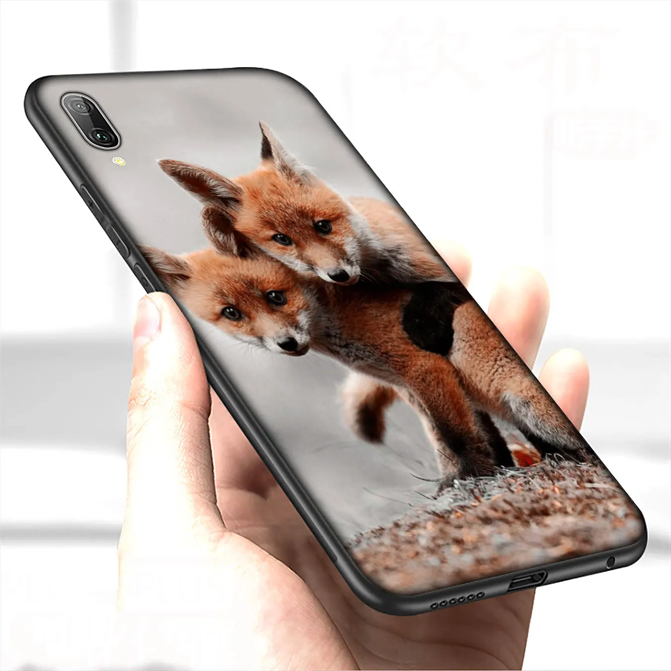 IYICAO аниме лиса смешной foxs милый мягкий силиконовый чехол для телефона Huawei P30 P20 Pro
