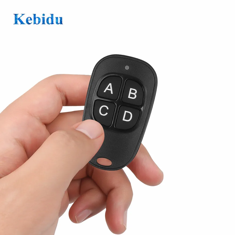 Универсальный пульт дистанционного управления KEBIDU с 4 клавишами 433 МГц