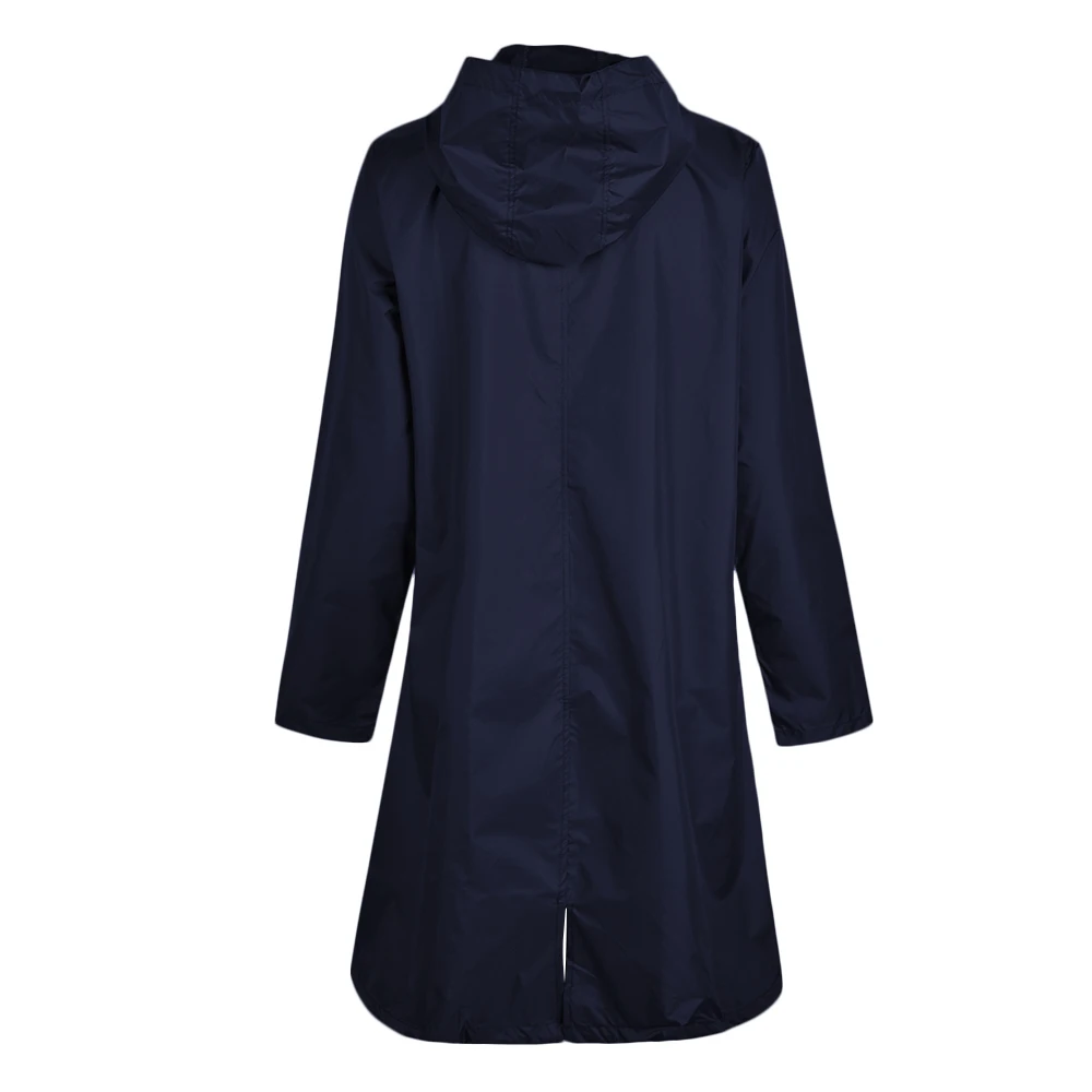 Женский дождевик армейский зеленый ветровка Женская длинная Осенняя зимняя