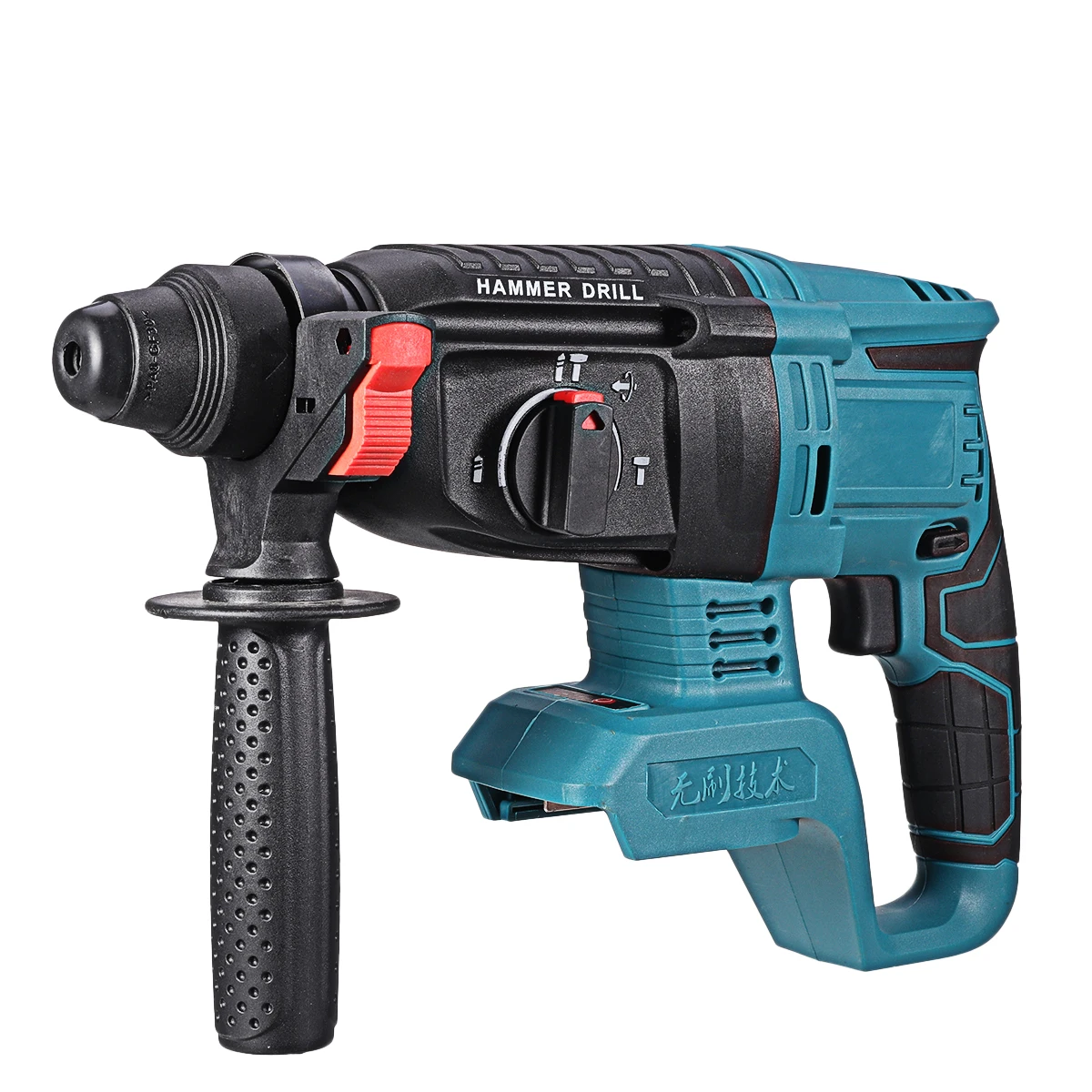 

18V Brushless Electric Rotary Hammer Drill Rechargeable Multifunction Electric Hammer Impact Power Drill Tool for Makita Battery