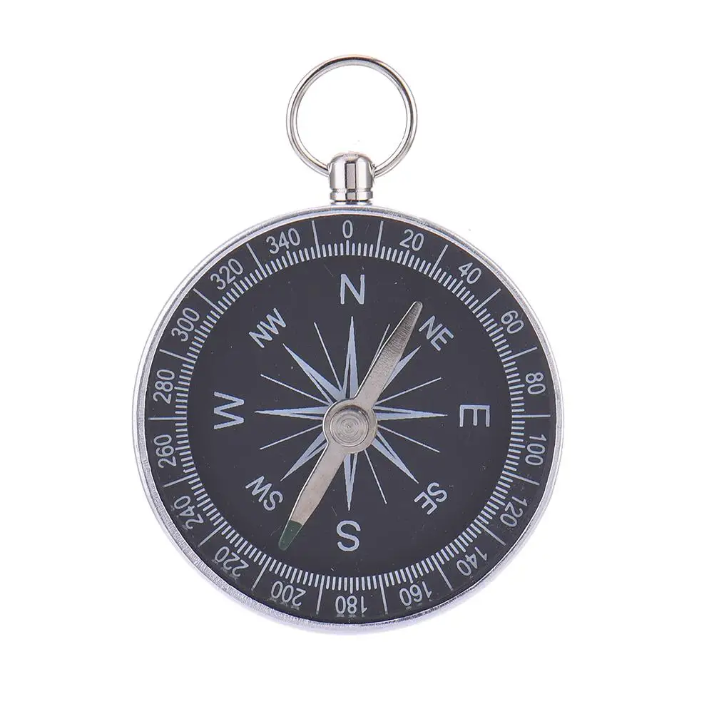 Portable Mini Precise Compass Key Ring Practical Guider for Camping Hiking North Navigation Survival Keychain Pendants | Спорт и