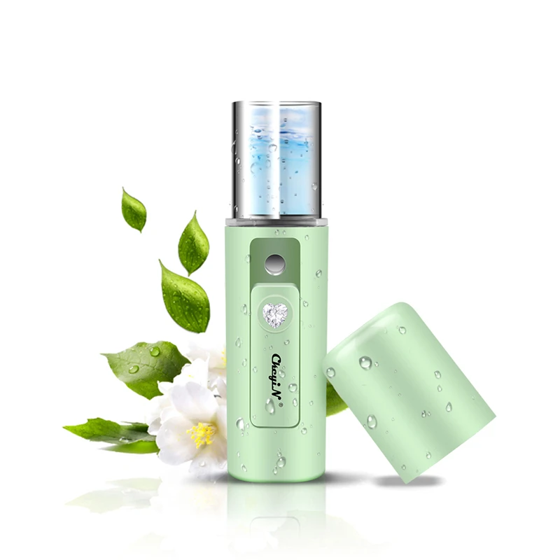 

CkeyiN Nano Mister Facial Steamer Cool Mist Sprayer Humidifier Face Spray Bottle SPA Moisturizing Atomization Eyelash Extension