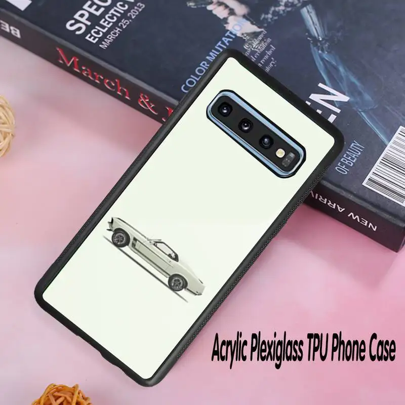 

Transport Car luxury brand case coque fundas for samsung galaxy S8 S9 S10e S20 PLUS J6 J600 cases cover