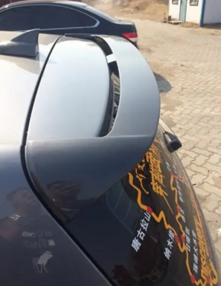 

Неокрашенное заднее крыло RQXR из АБС-пластика, спойлер на крышу, крыло, козырек с Стоп светильник для volkswagen golf 6 mk6