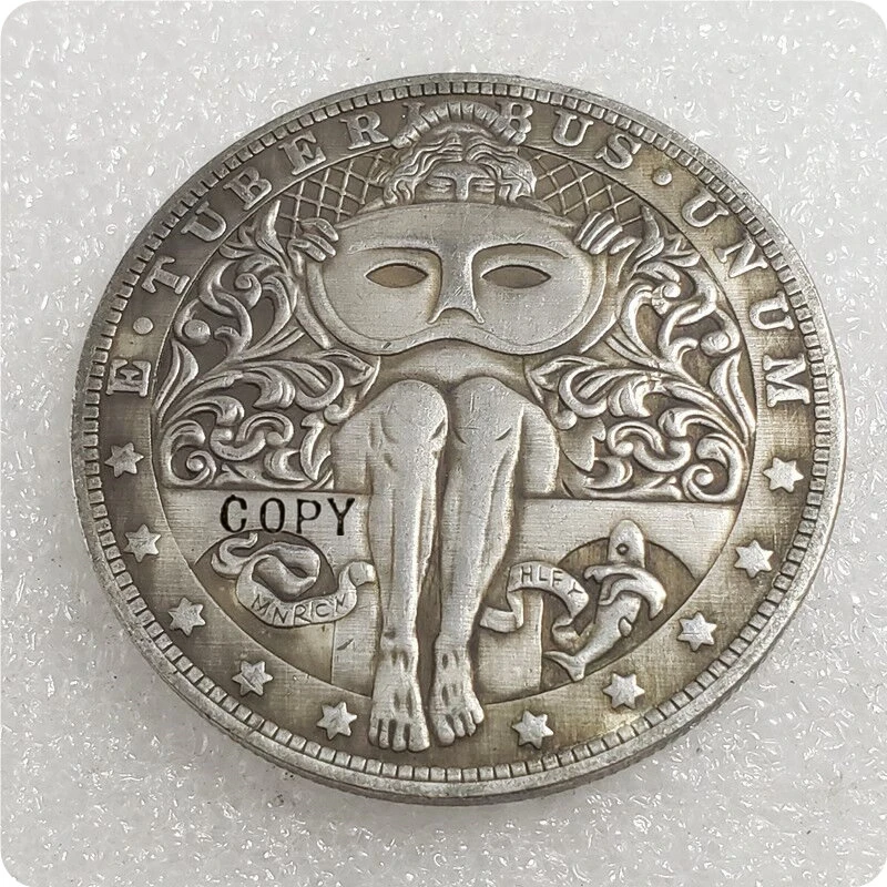 Монета Hobo монета Morgan Dollar копировальные монеты|Безвалютные монеты| |