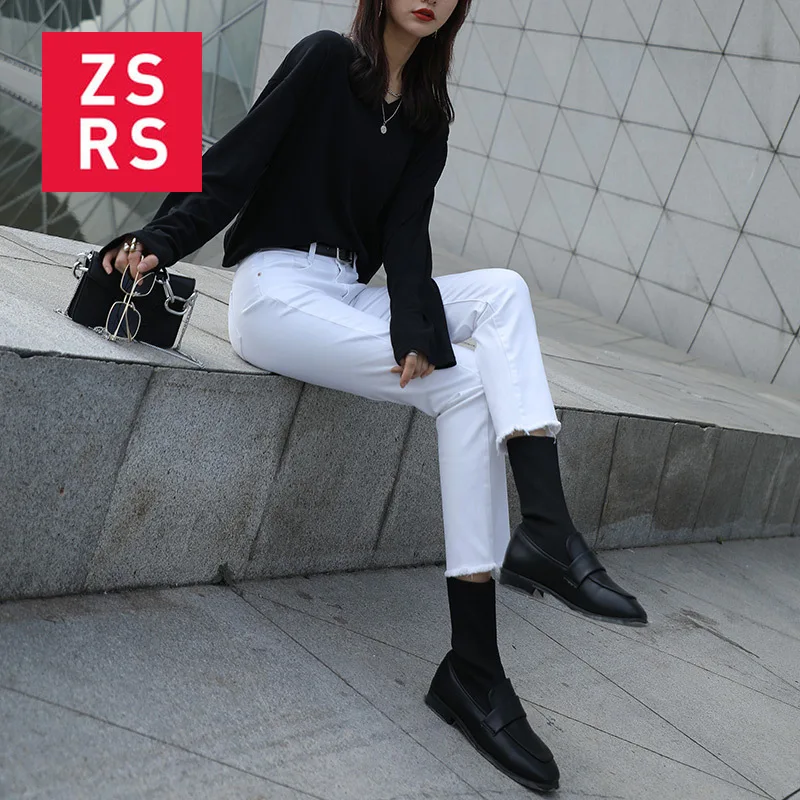 Zsrs Vintage Harem Jeans Women Blue High Waist Denim Pants Streetwear Loose Female Buttons Zipper Ladies 2020 | Женская одежда