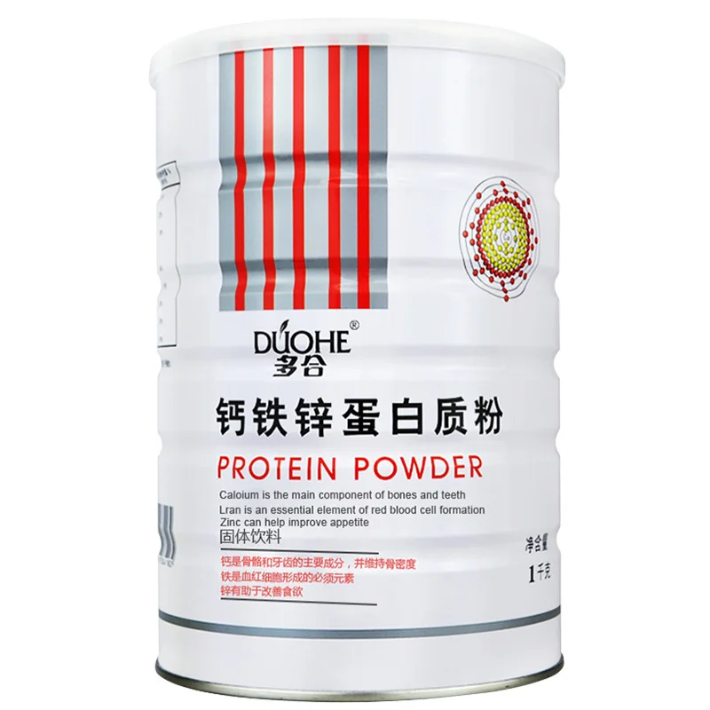 

More protein and calcium iron zinc powder 1000 g whey protein powder supplements