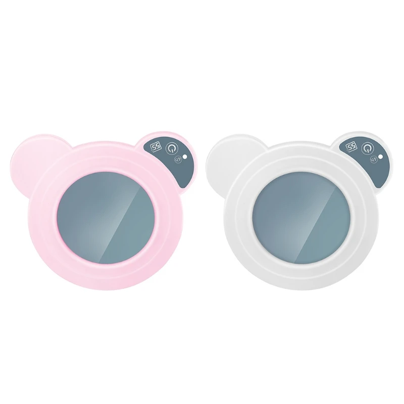 

Cute Bear Shape USB Cup Mug Warmer, USB Cup Heater USB Coaster Warmer Beverage Heater for Home USE Office