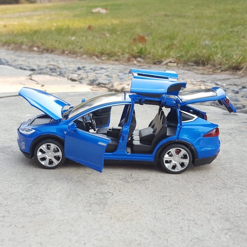 Бесплатная доставка New1:32 Tesla модель X MODEL3 брелок для автомобильных ключей