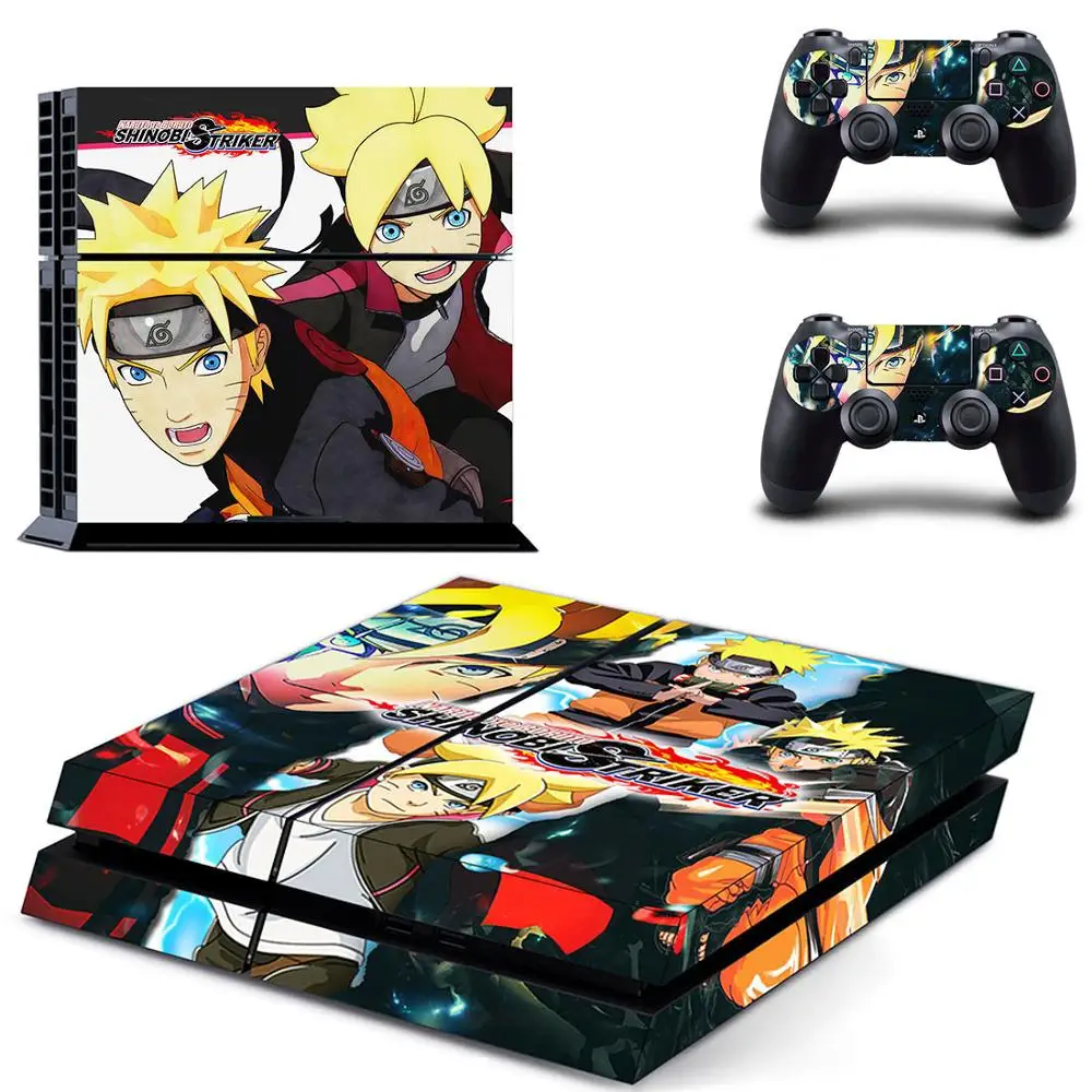 Naruto to Boruto Shinobi Striker sticker s PS4 Skin PS 4 Play station SkinsFor playstation консоль и 2