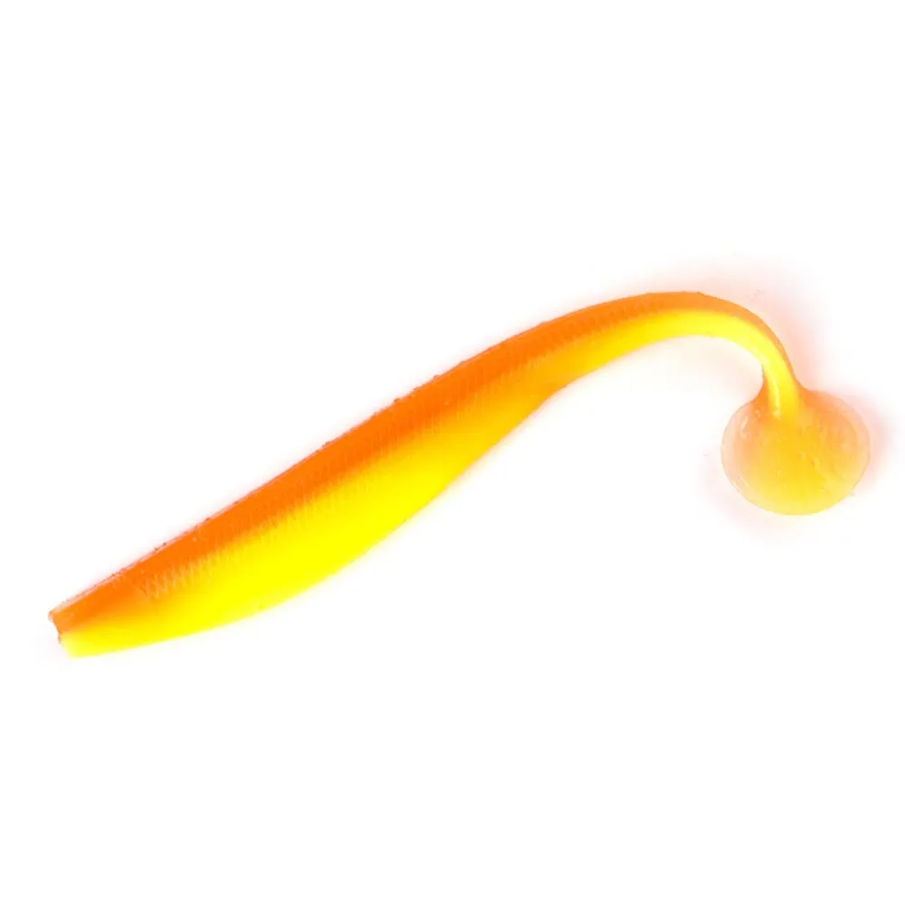 

4-5 PCS Silicone Fishing Lure Soft Smell 9/12/16cm Jigging Bait Worm Bass Fishtail Artificial Wobblers High Quality