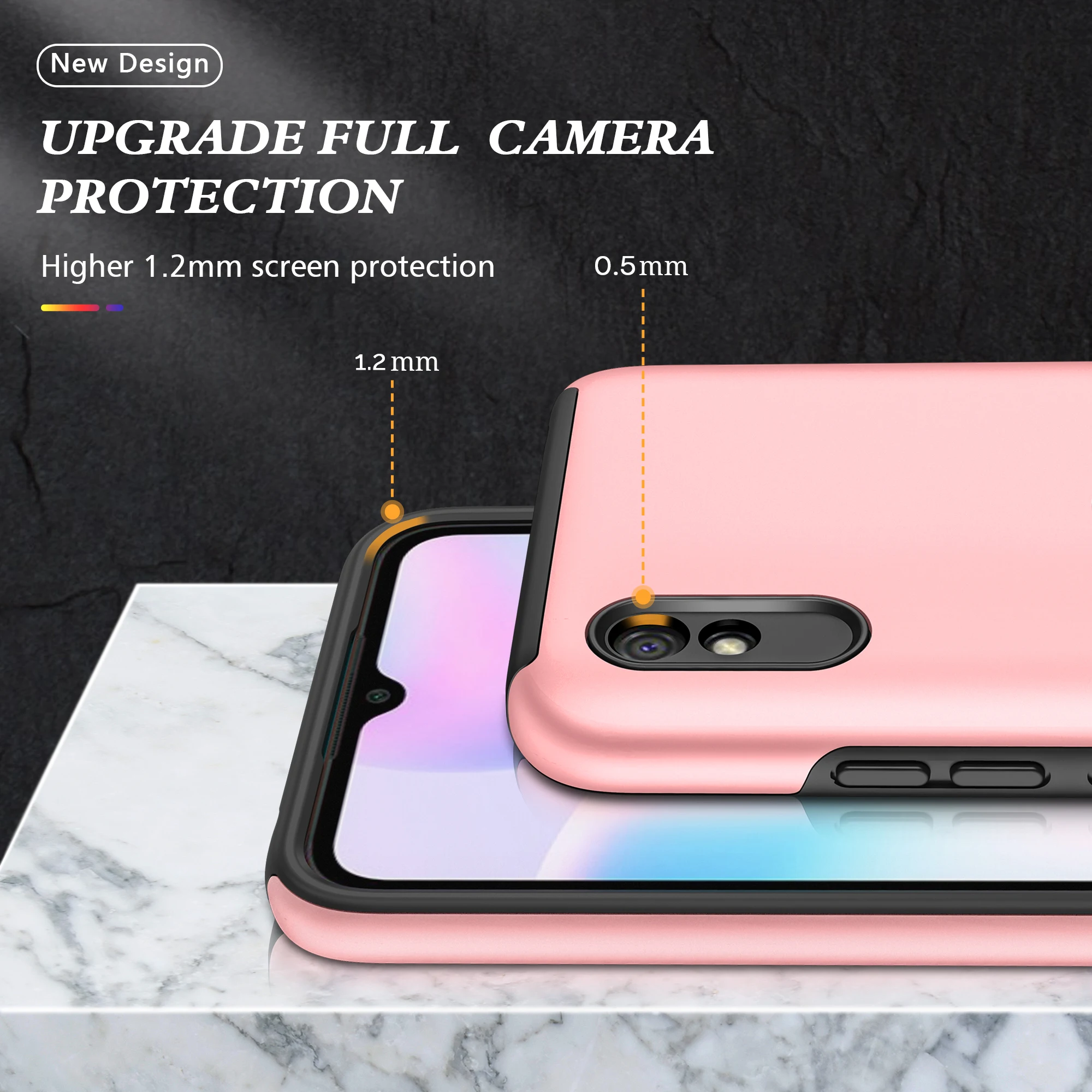 

Magnetic Ring Car Bracket Phone Cases For Xiaomi 11 Lite Redmi NOTE 9 PRO 9A 9C 10T 11 K40 4G 5G 9 Power Soft TPU + PC Cover