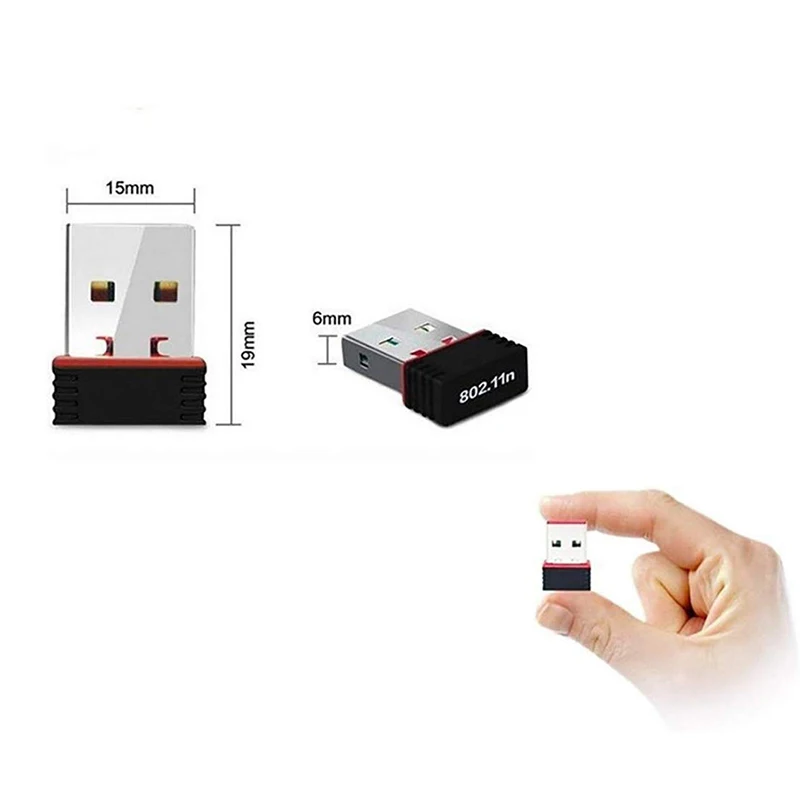 USB беспроводной Wi-Fi нано адаптер 150 Мбит/с Wi-Fi сеть LAN Карта 802.11b/g/n приемник мини-адаптер для рабочего стола