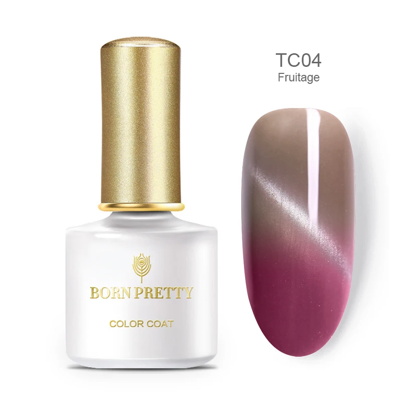 BP-TC04 BORN PRETTY термический гель лак для ногтей Температура Изменение цвета УФ гель Отмачивание гель лак для ногтей 6 мл 40 цветов нужно УФ лампа лечение - Цвет: BP-TC04