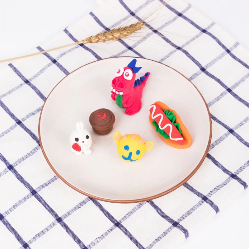 

6 Color Light Clay Set Air Dry Polymer Plasticine Modelling Clay Super Light DIY Soft Creative Educational Clay Toys