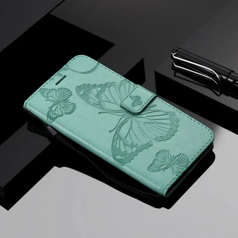 3D чехол бумажник для Samsung Galaxy Note 10 Plus 20 Ultra 3 4 8 9 S10 S20 S3 S4 S8 S9 S Lite телефона с