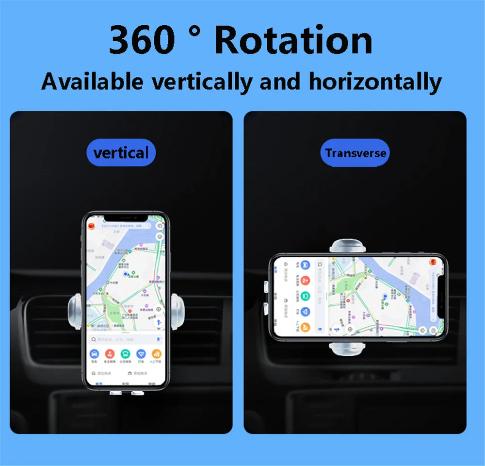 

QI Wireless Charger Car Phone Holder is Suitable For iPhone12 Xiaomi Auto induction Navigation Fast Charging Holder