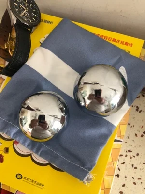 Полые шарики Baoding из нержавеющей стали с кольцевым тоном для подошвенного
