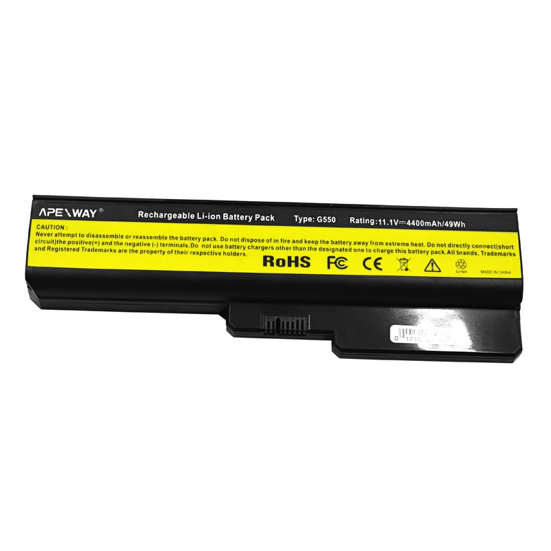 Аккумулятор Apexway для ноутбука Lenovo 3000 G430 G450 G530 G550 N500 Z360 B460 B550 V460 V460A V450 G455 G555 L08S6Y02