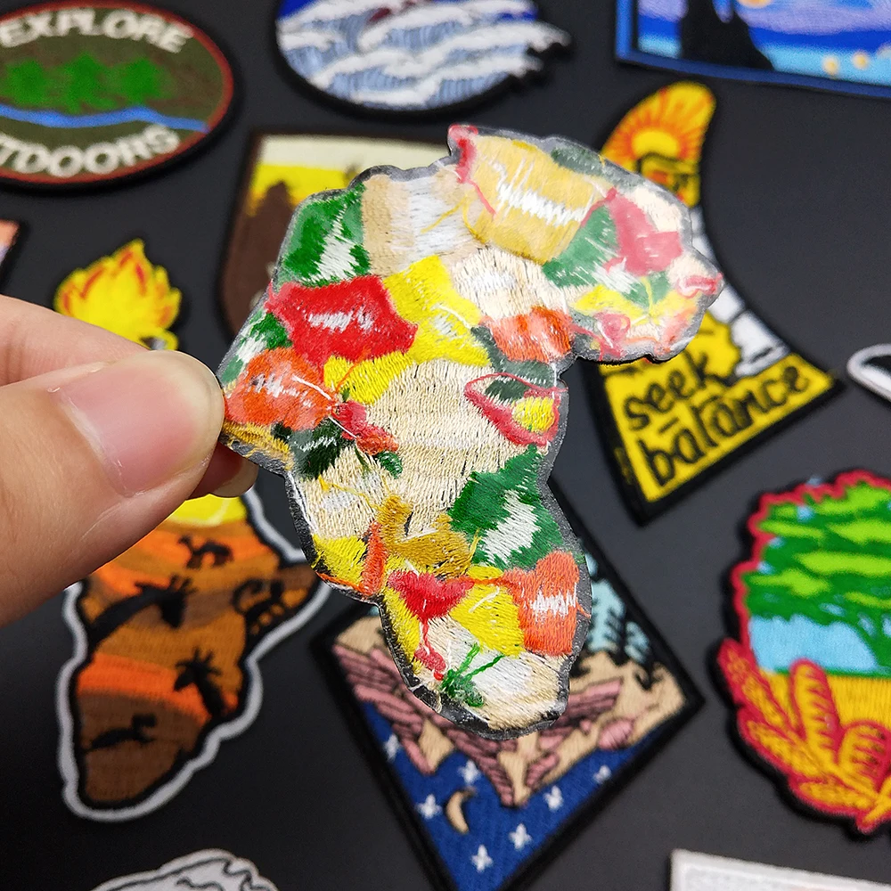 Модные нашивки с вышивкой наклейки для одежды нашивка утюгом сделай сам футболка