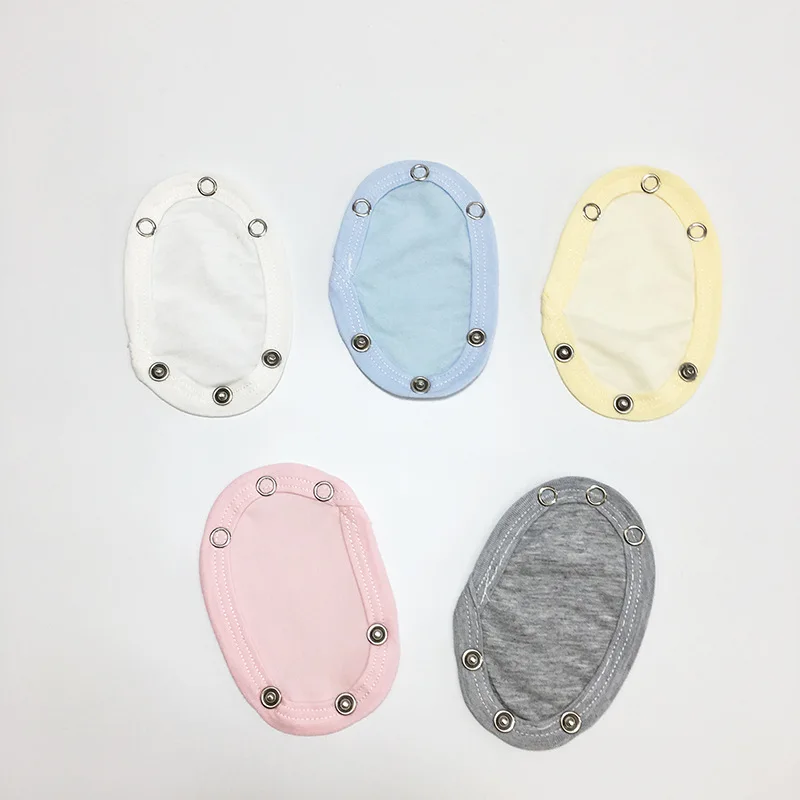 

5pcs Cute Baby Boys Girls Romper Extender Kids Romper Partner Super Utility Bodysuit Jumpsuit Diaper Romper Length Extension