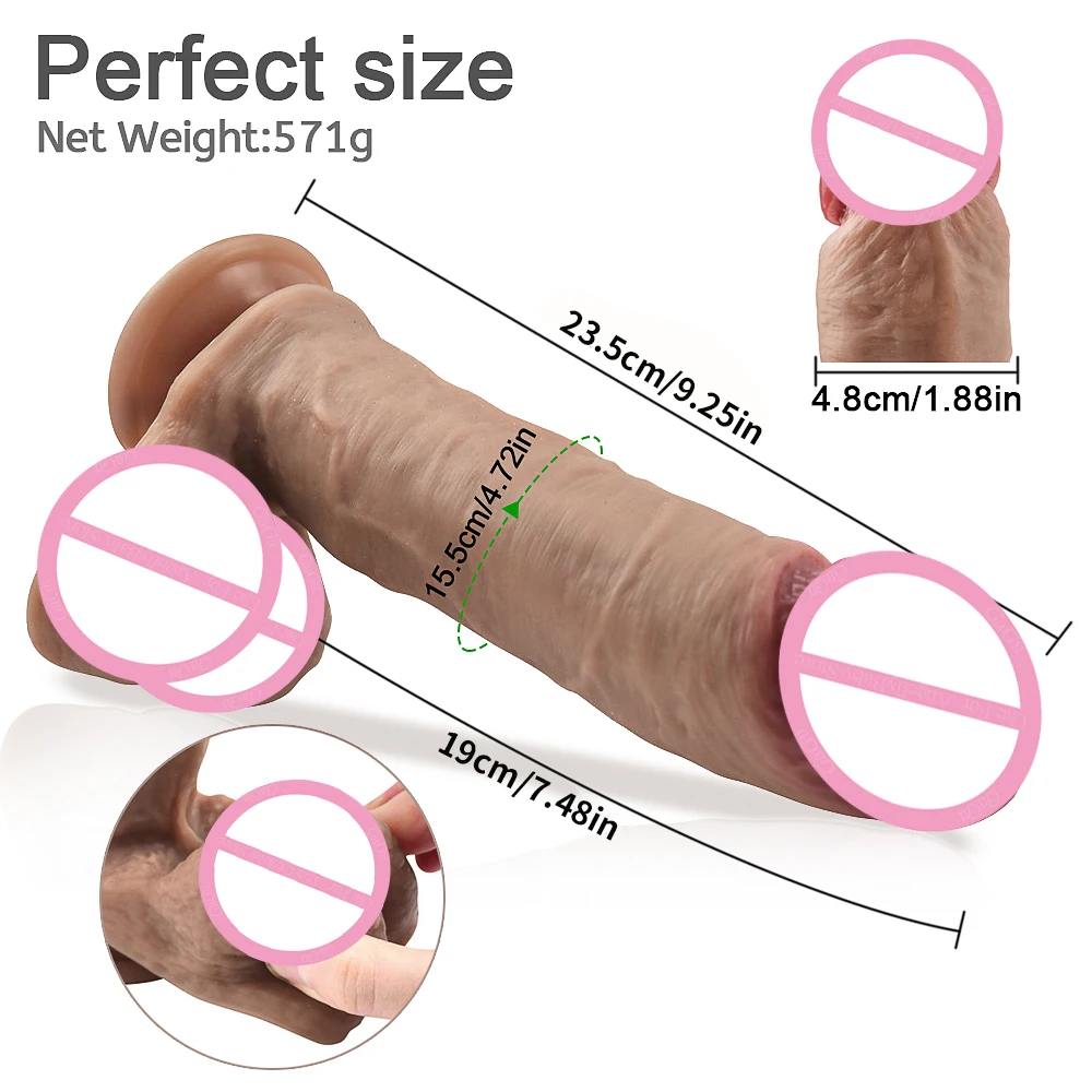 Большой фаллоимитатор GaGu со страпами интимные игрушки взрослая игрушка женский