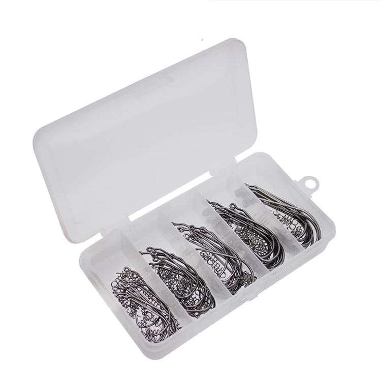 50 шт. рыболовный крючок с пружинным замком соединительные рыболовные крючки