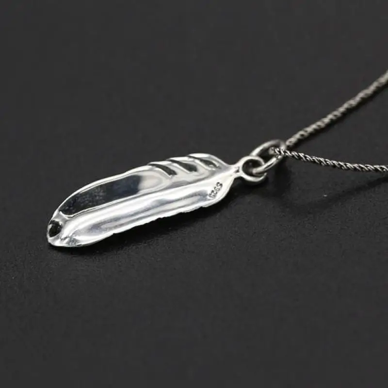 Подвеска в виде крыльев из настоящего серебра 925 пробы Ретро стиль подвески