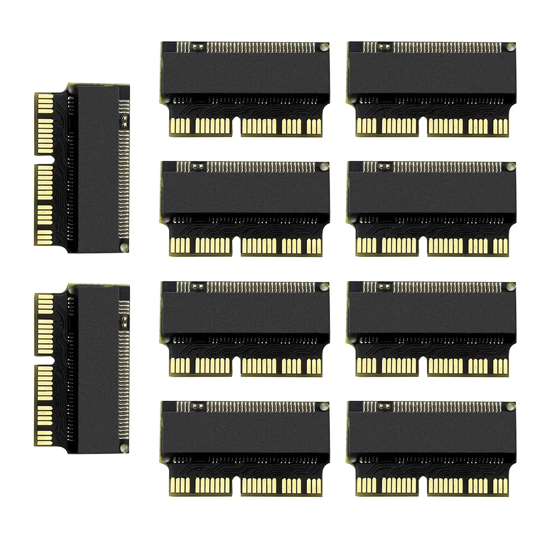 10 шт. адаптер m.2 PCIe M2 на SSD для ноутбука Apple Macbook Air Pro 2013 2014 2015 A1465 A1466 A1502 A1398 PCI-E x4 NVMe |